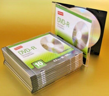 DVD-R RECORDABLE LOT of 10 Loose Discs 16X  Speed 120 Mins  4.7GB  Staples  NEW picture