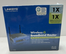 Linksys WRT54G v8 Router NEW Sealed Cisco Wireless-G Retro Vintage 2.4GHz 54Mbps picture
