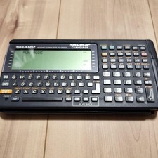 SHARP Pocket computer PC G850VS vintage Function Calculator Tested Japan Pokecom picture