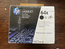 2pk HP 64X Black HIGH YIELD Toner Cartridge P4015 P4515 CC364XD NEW GENUINE picture