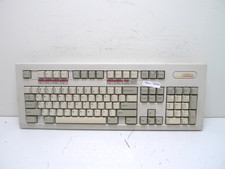 Compaq Enhanced II Beige Vintage Computer Keyboard | No Cables picture