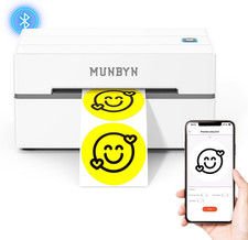 MUNBYN Bluetooth Thermal Label Printer, Wireless 4x6 Shipping Label Printer picture