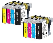 8PK XL Replacement Ink Set fits Brother LC103 MFC-J470DW MFC-J475DW MFC-J875DW picture