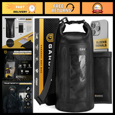 Military Grade Faraday Bag - Waterproof EMP Shield for Laptops & Phones, Large D picture