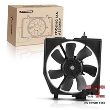 Right Engine Radiator Cooling Fan Assembly - Compatible with Select Mazda picture