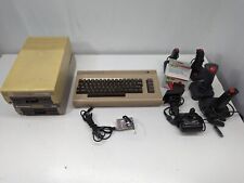 Vintage Commodore 64 Personal Computer w/ 2x Commodore 1541 Disk Drive UNTESTED picture