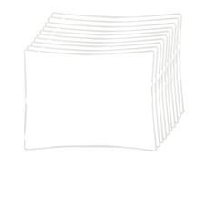 30 Lot iPad 2 3 4 Digitizer LCD Screen Bezel Plastic Mid-Frame + Adhesive White picture