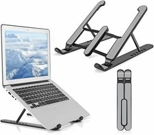 Portable Laptop Stand Adjustable Foldable Notebook Tablet Holder Computer Desk picture