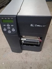 GOOD WORKING Zebra Z4M Plus DT Label Printer Peeler Rewinder USB Serial Parallel picture