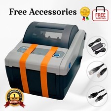 BUNDLE SATO CG412DT Direct Thermal Label Printer 300dpi USB LAN 🔥 1 YR WARRANTY picture