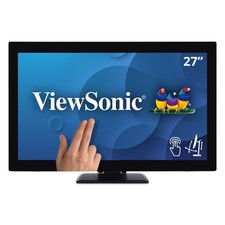 ViewSonic 1080p Ergonomic 10-Point Multi Touch TD2760 27