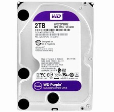 New 2TB WD Western Digital Hard Drive PURPLE WD20PURZ SC HA500  5.4k SATA III picture