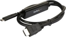 StarTech.com CDP2HDMM1MB USB-C to HDMI Adapter Cable - 1m (3 ft.) - 4K at 30 Hz picture