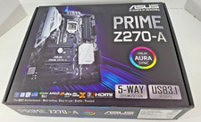 ASUS PRIME Z270-A Intel LGA1151 Motherboard w/ G3900, CPU, 4GB Memory, IO Shield picture