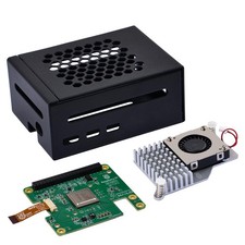 GeeekPi AI HAT+ Build-in Hailo Accelerator with Metal Case & Active... picture