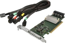 Fujitsu RAID Controller NVME SSD D3262-A12 PCIe x16 4Port 12G +4x SAS Cable FP picture