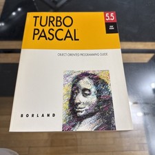 Borland Turbo Pascal 5.5 OOP GUIDE Object-Oriented Programming Guide Vintage picture