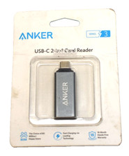 Anker 2-in-1 Memory Card Reader USB-C to SD/Micro SD or SDXC SDGC MMC UHS-I picture