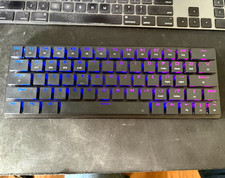 Redragon Elise Pro Low-Profile 63-Key Mechanical Wireless RGB Keyboard Black picture