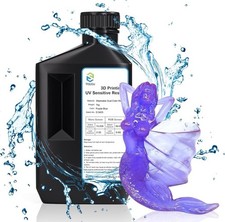 YOUSU 3D Printer Resin UTH Nebula UV Sensitive Rapid Purple + Blue D 0618 1kg picture