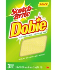 Scotch-Brite 3PK Dobie Cleaning Pad picture