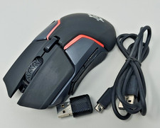 SteelSeries Rival 650 Wireless Gaming Mouse w/ Dongle M-00010 *READ* picture