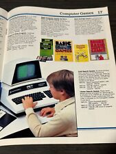 catalog vintage Commodore PET Basic Computer Games calculators 1981 software picture