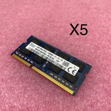 SK Hynix 4GB PC3L DDR3L 2Rx8 Laptop Memory Ram HMT351S6EFR8A-PB - Lot of 5 picture