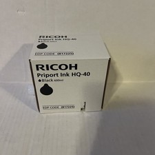 Ricoh Priport Ink HQ-40 Black 600 ML~EDP Code 817225 picture