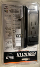 TRIPP LITE TLP4BK Surge Protector 4 Side-Mounted Outlets Power Strip Home Office picture