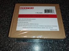 Gearmo GM-HU34 Industrial 4-Port USB 3.0 Hub Din Rail Mount 15KV ESD Protect NIB picture