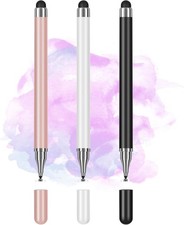3-Pack Universal Stylus Pens Disc Tip for iPhone Android Tablets Drawing picture