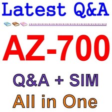 Best Exam Practice Material for AZ-700 Exam Q&A+SIM picture