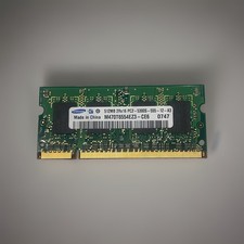 Samsung (512MB X2) PC2-5300 DDR2 SODIMM Laptop RAM Memory M470T6554CZ3-CE6👀 picture