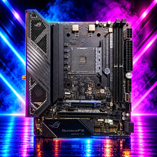 UPDATED BIOS ASUS ROG CROSSHAIR VIII IMPACT WIFI DDR4 AM4 ITX Motherboard picture