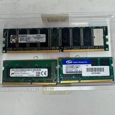 Kingston DDR, Micron DDR4, Teamgroup DDR3 RAM Lot - 1GB, 4GB, 4GB Modules picture