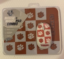 Clemson university Tigers Wireless Mouse Mousepad Set SOAR NCAA Tech For Fans picture