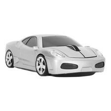 Wireless Mouse Stylish Silver Design For Home Office Use picture
