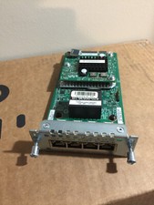 CISCO NIM-4MFT-T1/E1 4 Port T1/E1 Multiflex Trunk Voice/WAN Card with PVDM4-64 picture