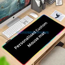 Personalised Custom Picture / logo DIY Unique Mouse Pad Table Play Mat 60*30 cm picture