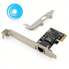 Gigabit Ethernet Low Profile PCI Express Network LAN Card 10/100/1000 picture