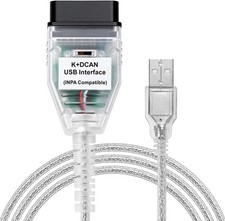 K+DCAN USB Cable with Switch OBD2 Interface Diagnostic Scanner for BMW E-Chassis picture