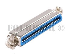 50 Pin 25 Pair RJ21 Telco Amphenol AMP Gender Changer Adapter Female to Female picture