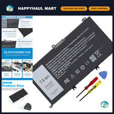 High-Capacity 74Wh Laptop Battery for Dell Inspiron 15 7000 Gaming Series 7559 7 picture