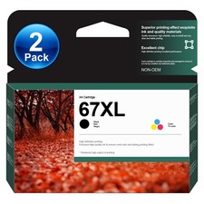67XL Ink Cartridge Replacement for HP 67 XL Ink 67 XL Envy 6400 6420 Printer picture