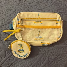 Walt Disney World Parks Cinderella Castle Mickey Fanny Pack Belt Bag Coin Purse picture