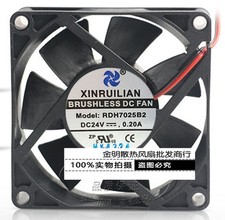 1PCS XINRUILIAN 7CM RDH7025B2 DC24V 0.20A DC Cooling Fan for Inverters picture