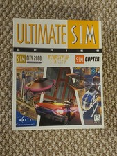 Maxis Ultimate Sim Series PC CD-ROM: SimCity 2000 SimCopter Streets Complete CIB picture
