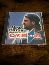1996 ML BASEBALL CYBER CARD Mike Piazza NEW SEALED CD-ROM picture