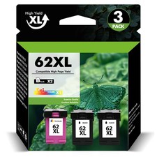 62 XL XXL Ink Cartridges For HP Ink 62XL Envy 7640 5540 5660 5740 8000 Printer picture